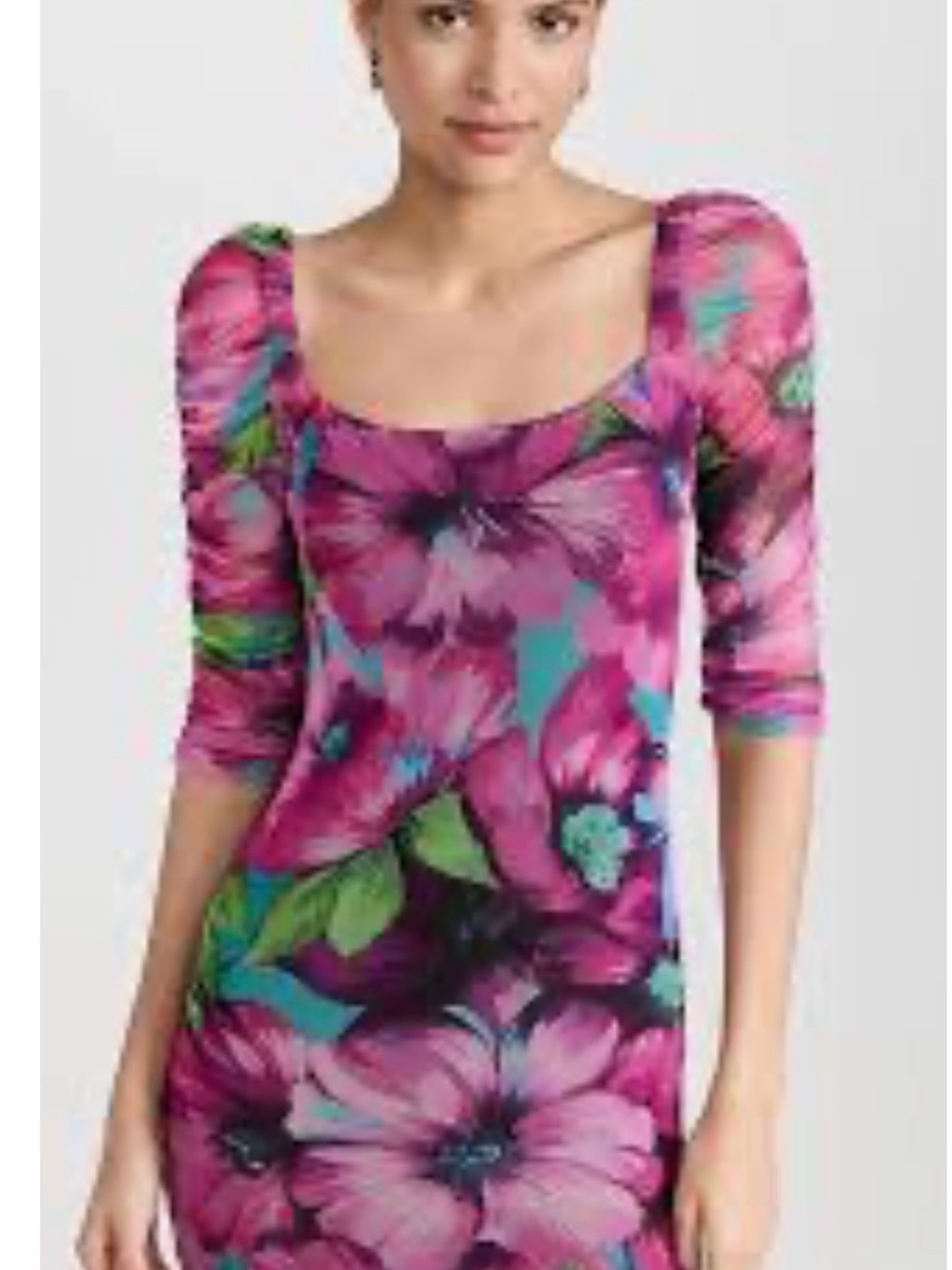 Black Halo Fang mini dress Medium
